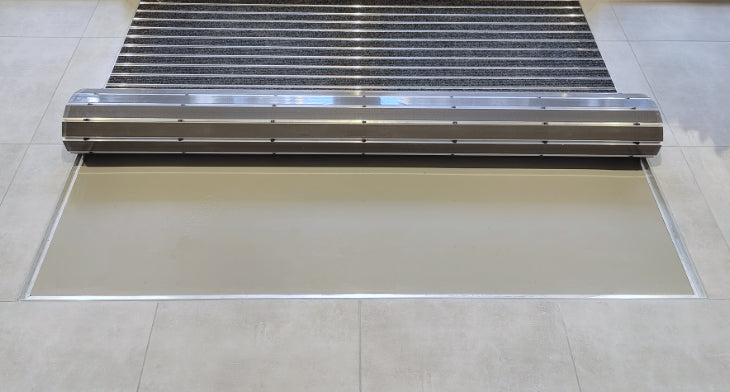 Die perfekte Bodenvertiefung für Eingangsmatten: Ein Leitfaden