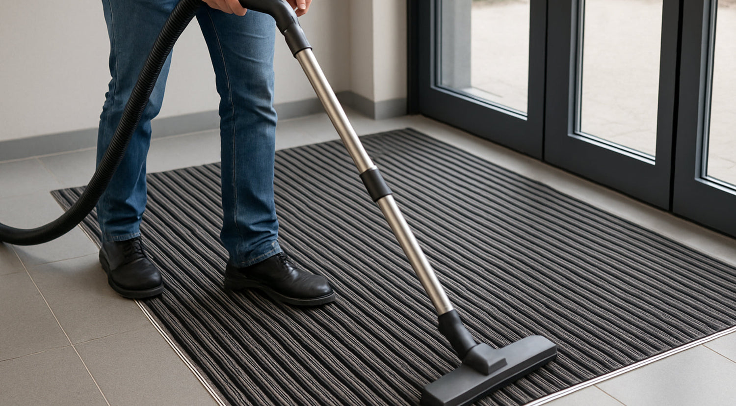 Reinigungs- und Pflegeanleitung für Aluprofilmatten