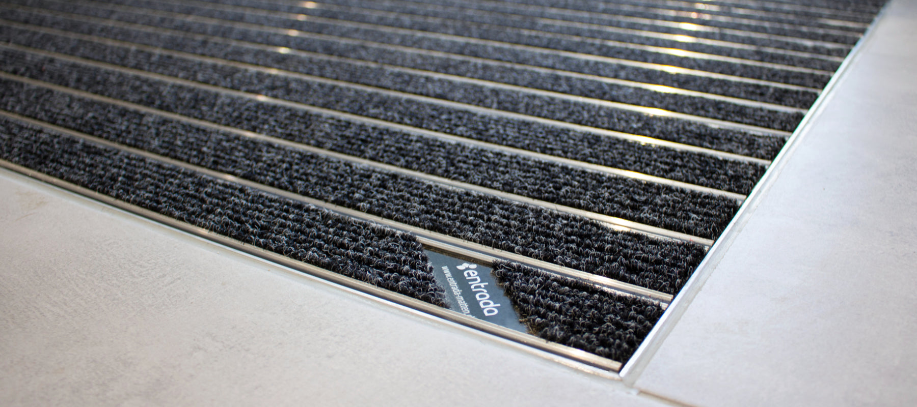 Eingangsmatte mit Ripseinlage