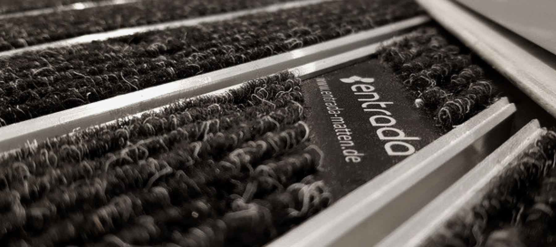 Eingangsmatte mit Rips