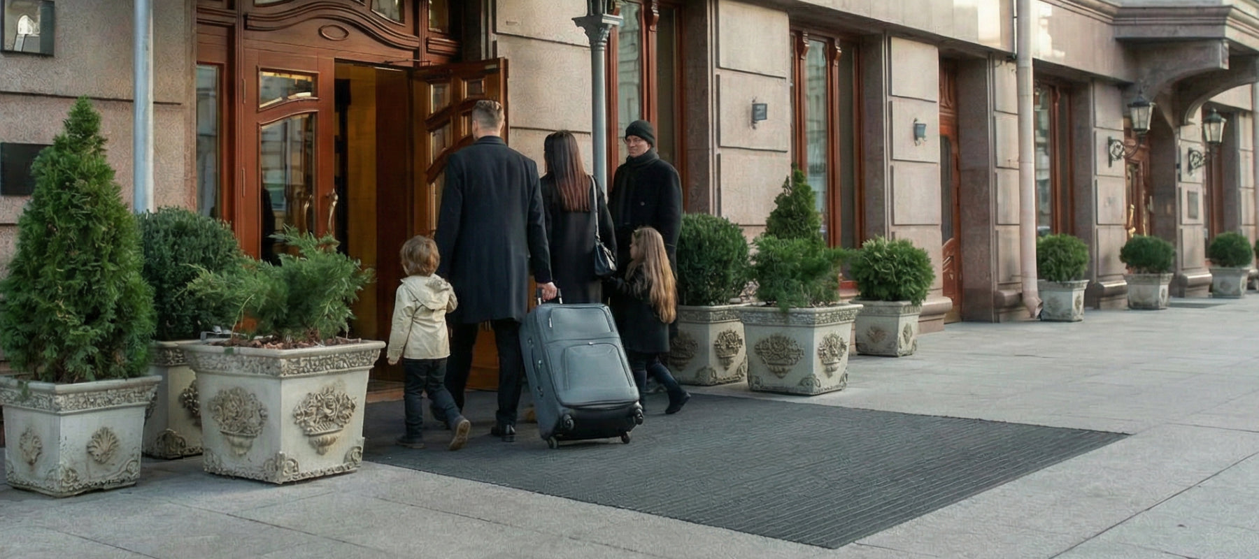 Eingangsmatte für Hotels