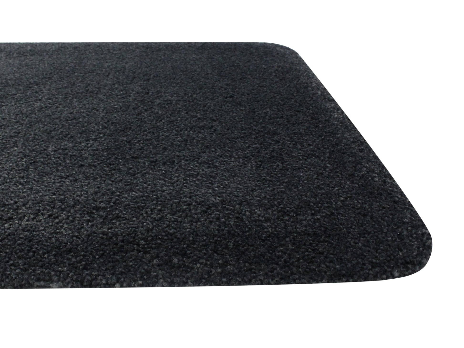 Nahaufnahme der ergonomischen Arbeitsplatzmatte mit Teppichoberfläche Ergo Office