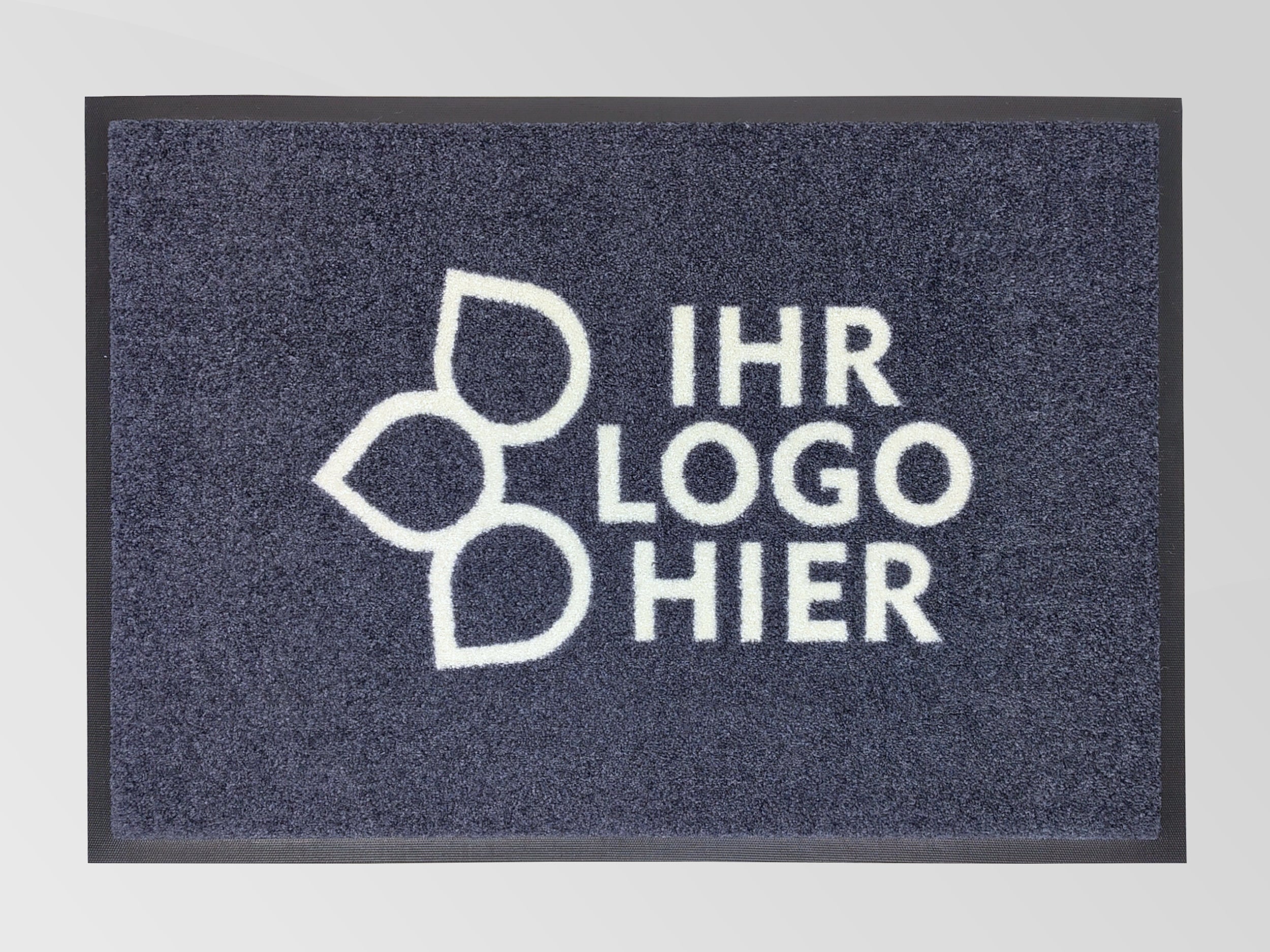 Logomatte von oben mit dem Schriftzug: Ihr Logo hier