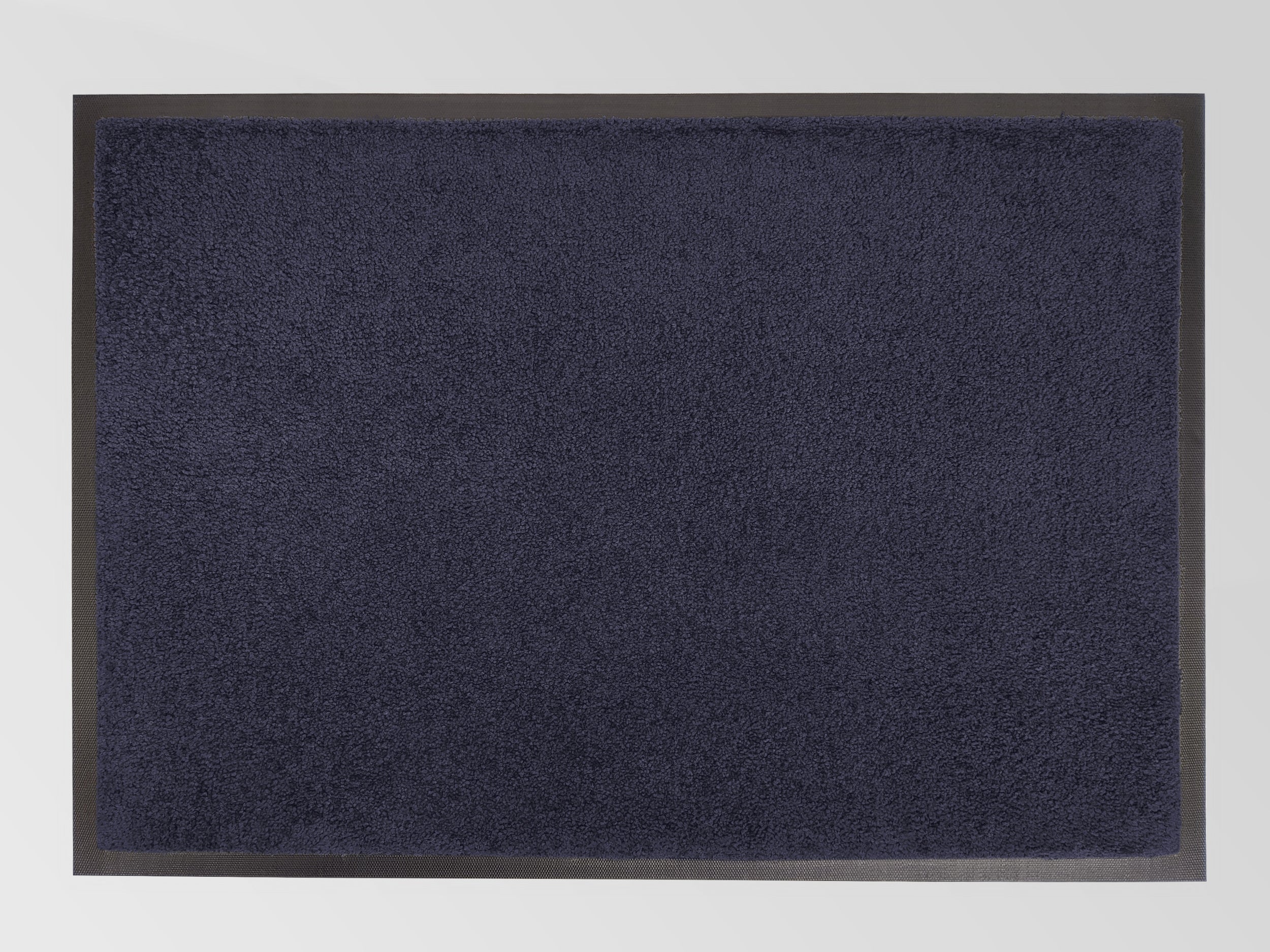 Schmutzfangmatte farbintensiv waschbar bis 60 in blau