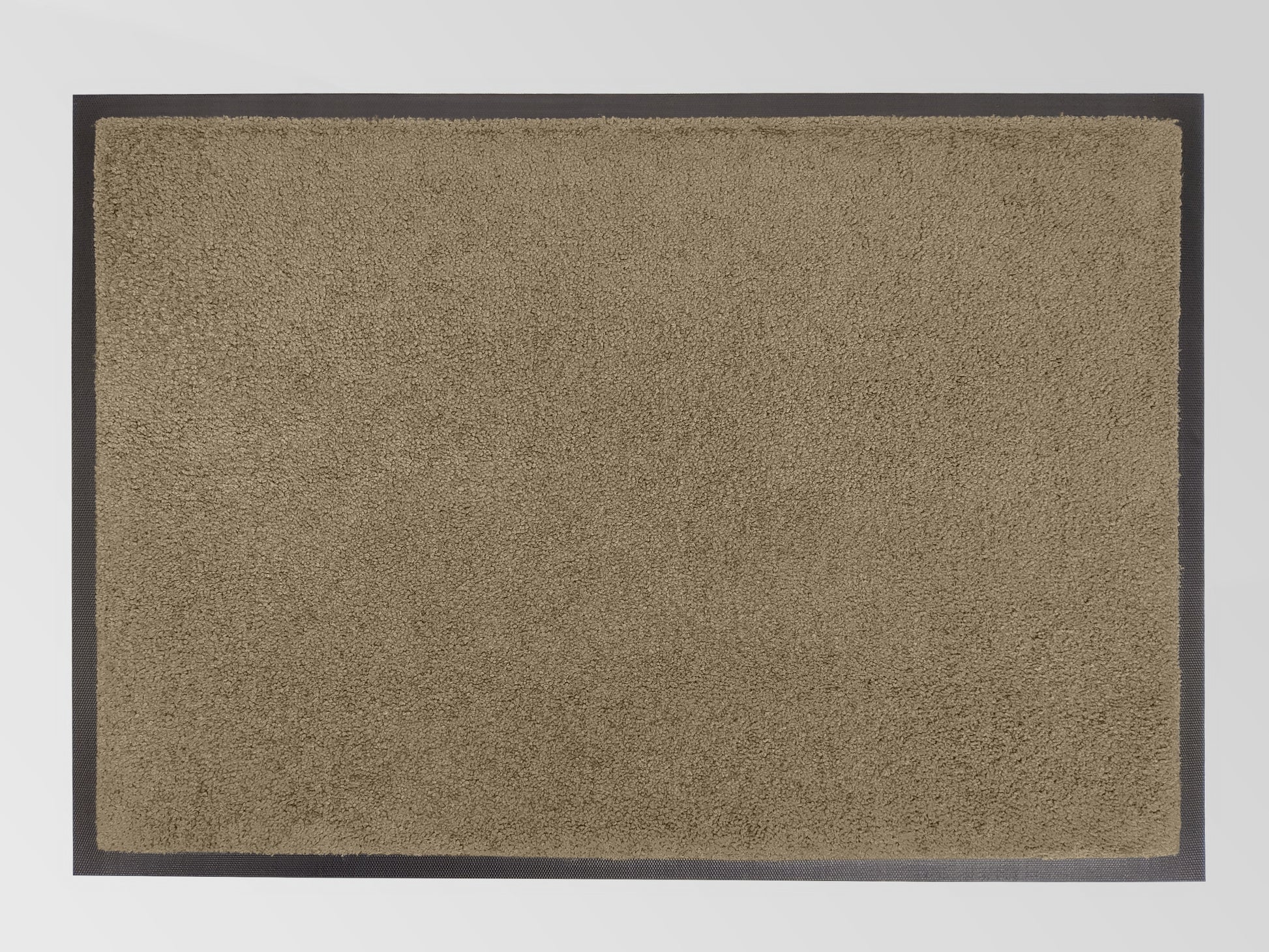 Schmutzfangmatte farbintensiv waschbar bis 60 Grad in braun