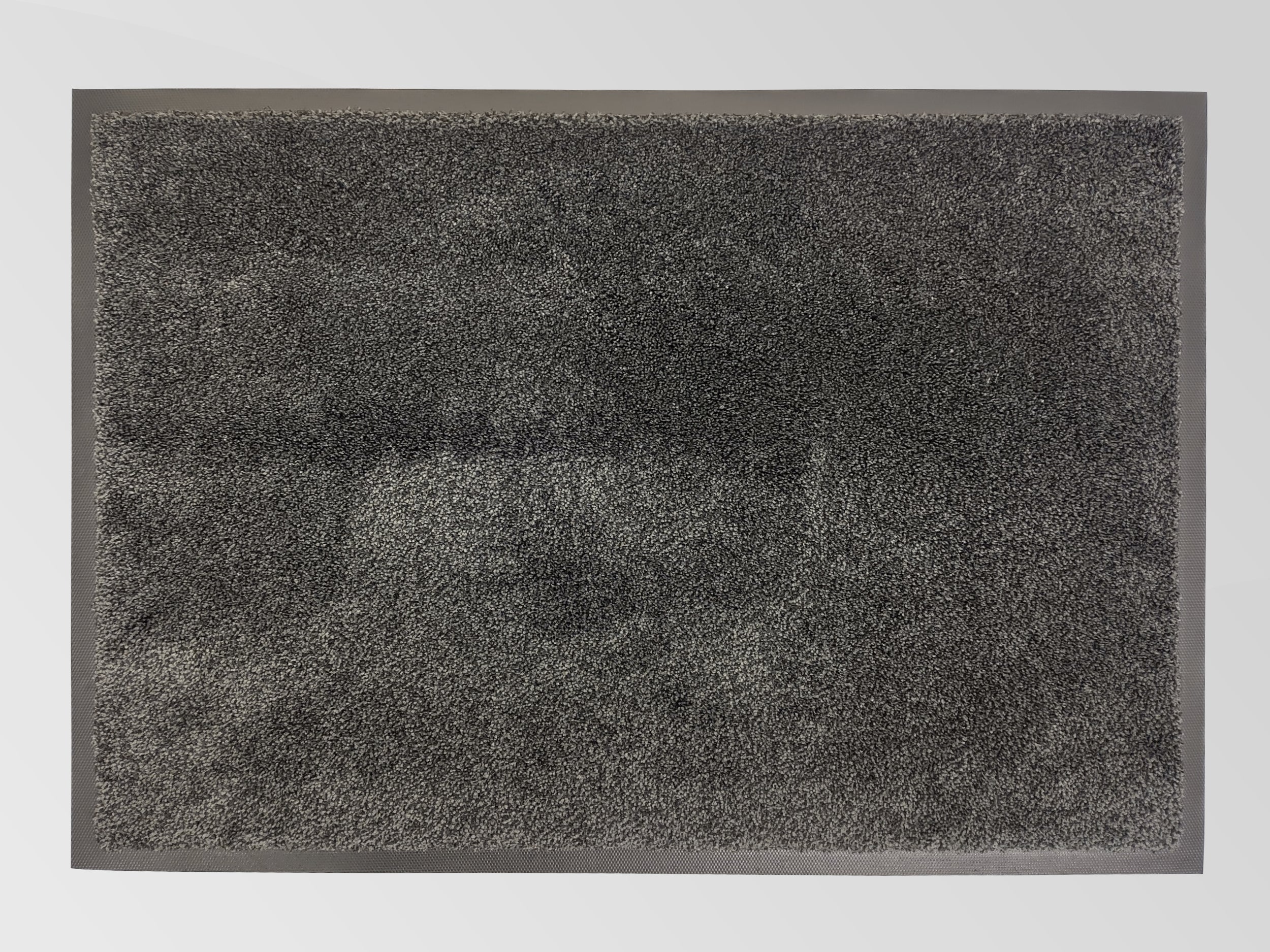 Freisteller einer Schmutzfangmatte anthrazit für Gabelstabler von oben