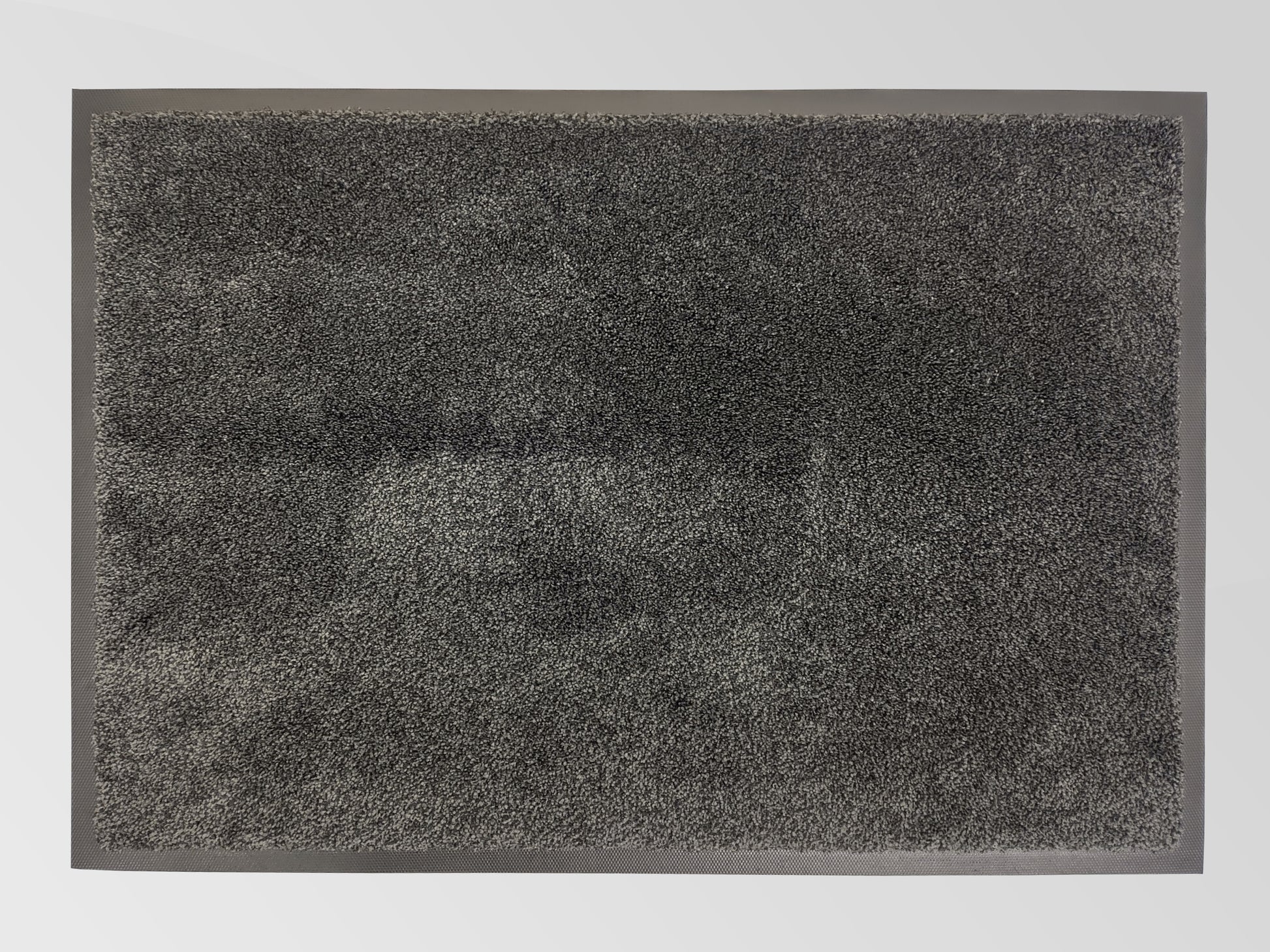 Freisteller einer Schmutzfangmatte anthrazit für Gabelstabler von oben