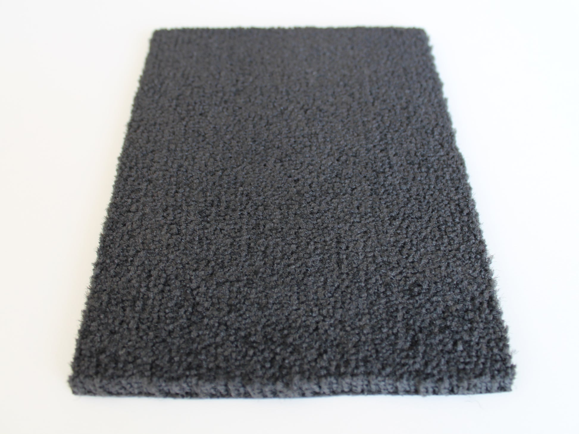 Schmutzfangmatte aus Tufting Velour in Anthrazit