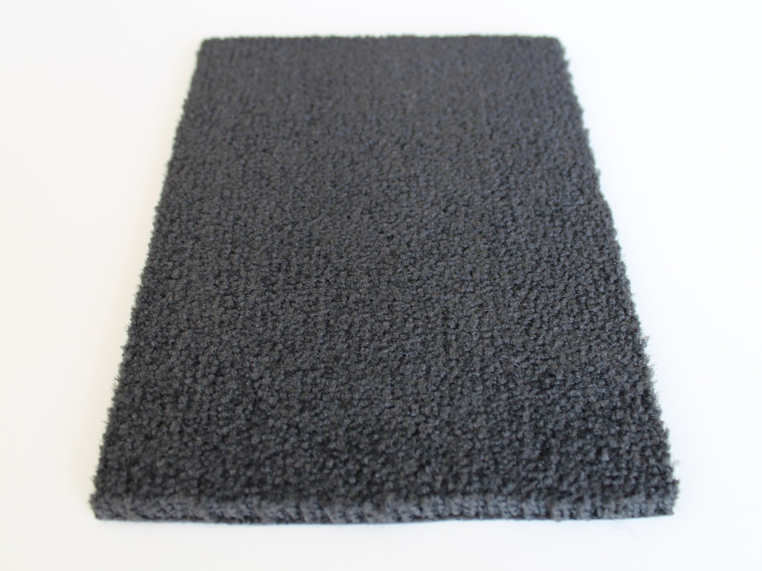 Schmutzfangmatte aus Tufting Velour in Anthrazit