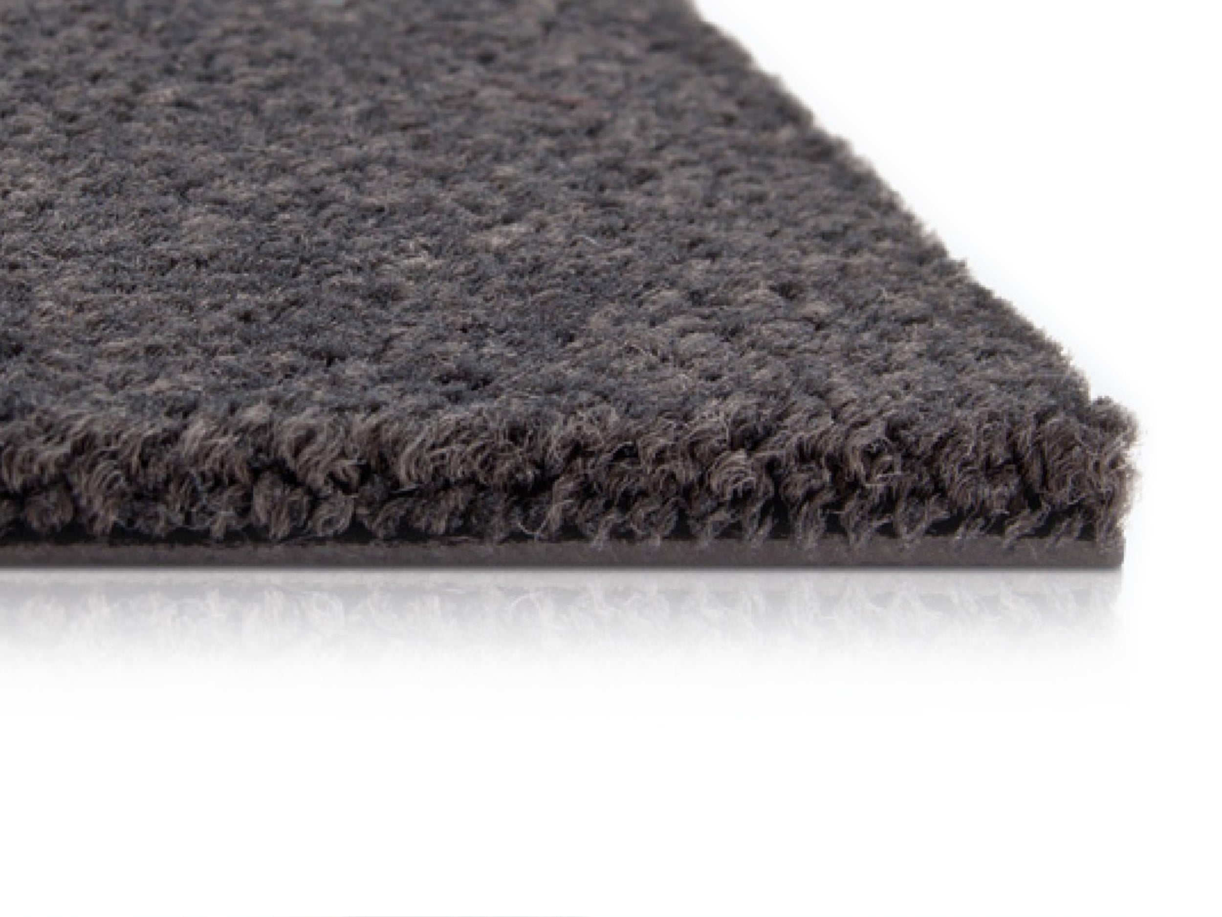 Schmutzfangmatte aus Tufting Velour in Anthrazit