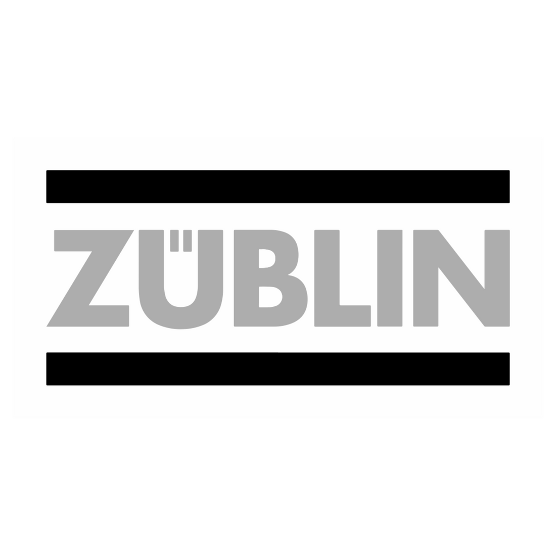 Züblin Referenz Logo in Graustufen