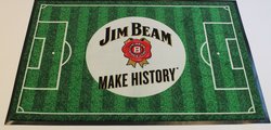Fußmatte bedruckt mit Jim Beam Logo von entrada